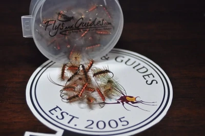 Crackleback Bright Orange Sparkle Body #12 (Single)