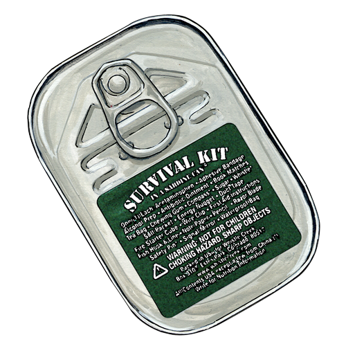Whistle Creek - Survival Kit in a Sardine Can