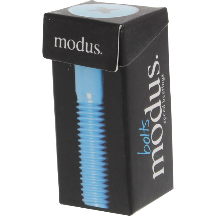 MODUS 7/8&quot; PHILLIPS HARDWARE BLK/BLUE single set