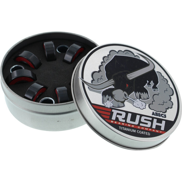 RUSH (TINS) ABEC-5 BEARINGS W/SPACERS ppp