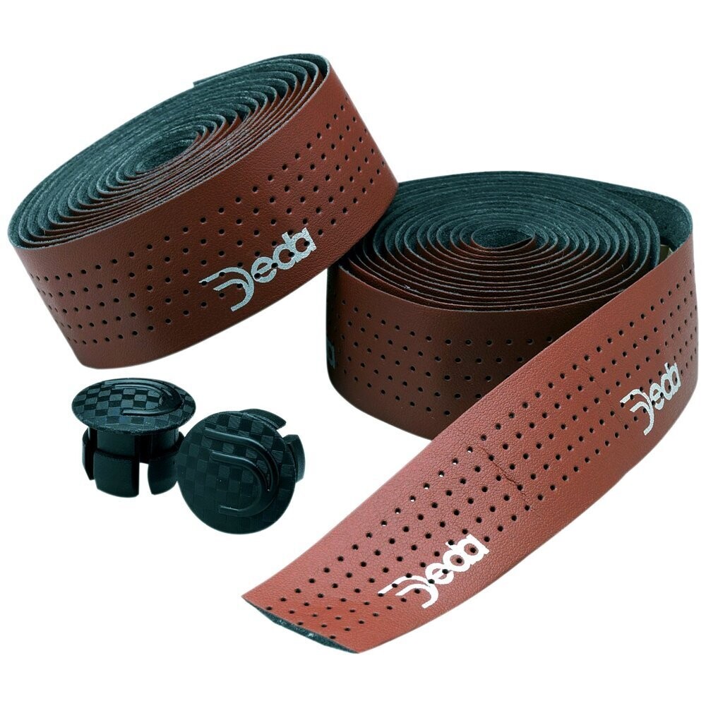 Deda Elementi Mistral Bar Tape: Faux Brown Leather