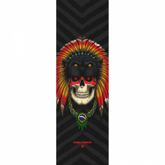 PWL/P GRIP SHEET 10.5x33 HOEFLER SKULL WHITE