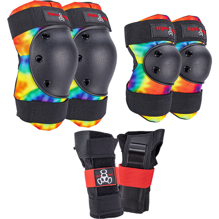 TRIPLE 8 SAVER 3/PK PADS M-TIE DYE
