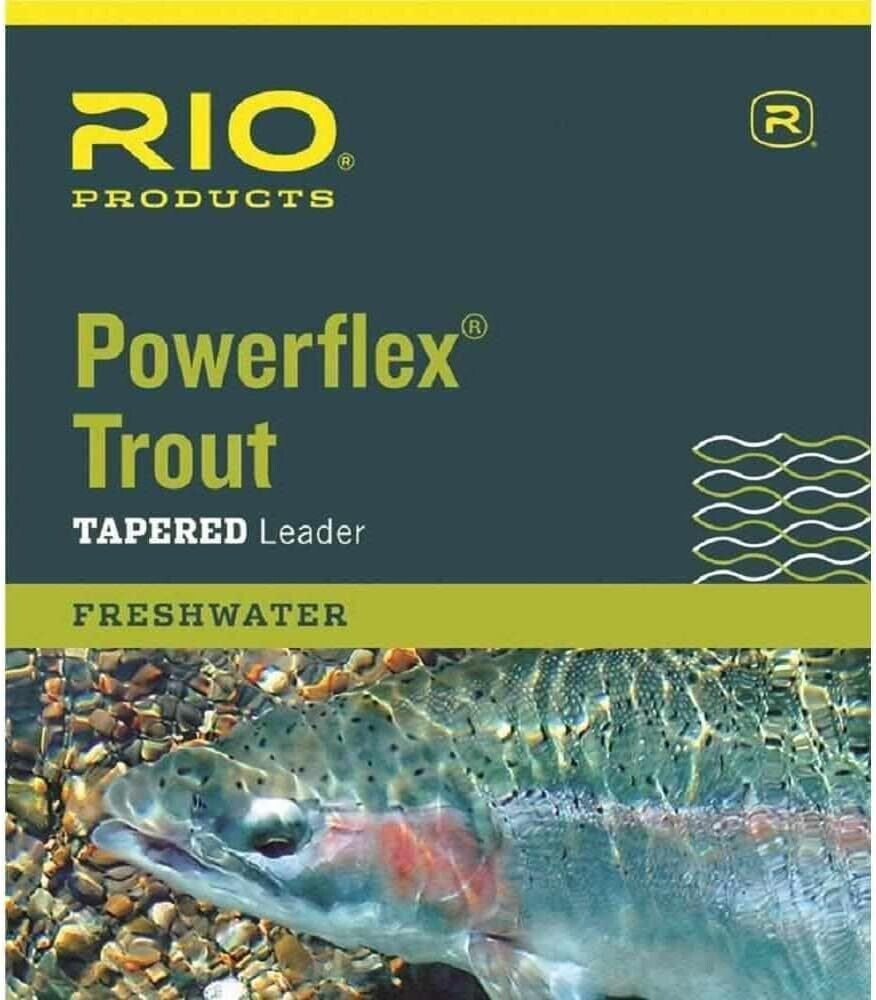 FLUOROFLEX TROUT LEADER 9FT 3X