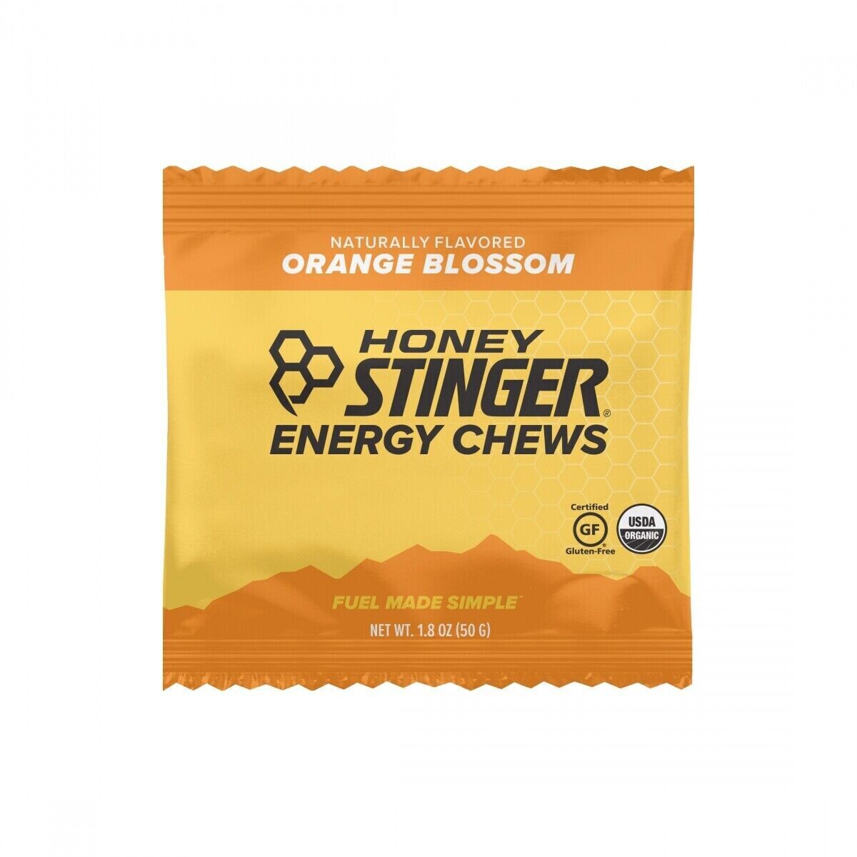 FOOD HS CHEW ORGANIC ORANGE BXof12 *NEWUPC* single