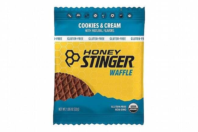 FOOD HS WAFFLE GLUTEN FREE ORGANIC COOKIES &amp; CREAM BXof12 single