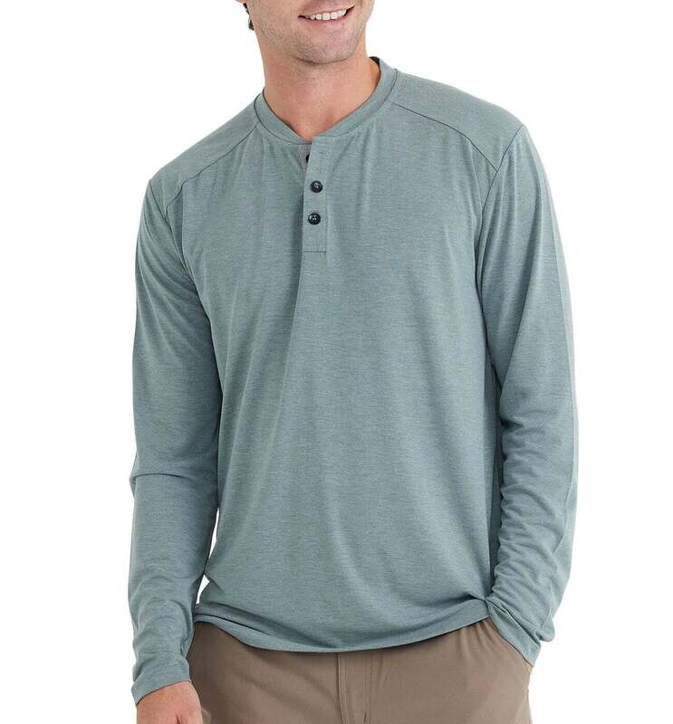 Free Fly M's L/S Bamboo Midweight T-Shirt Juniper M