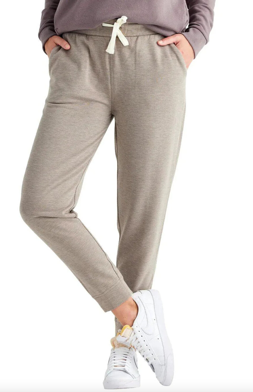 Free Fly W&#39;s Bamboo Fleece Joggers Heather Oat XL