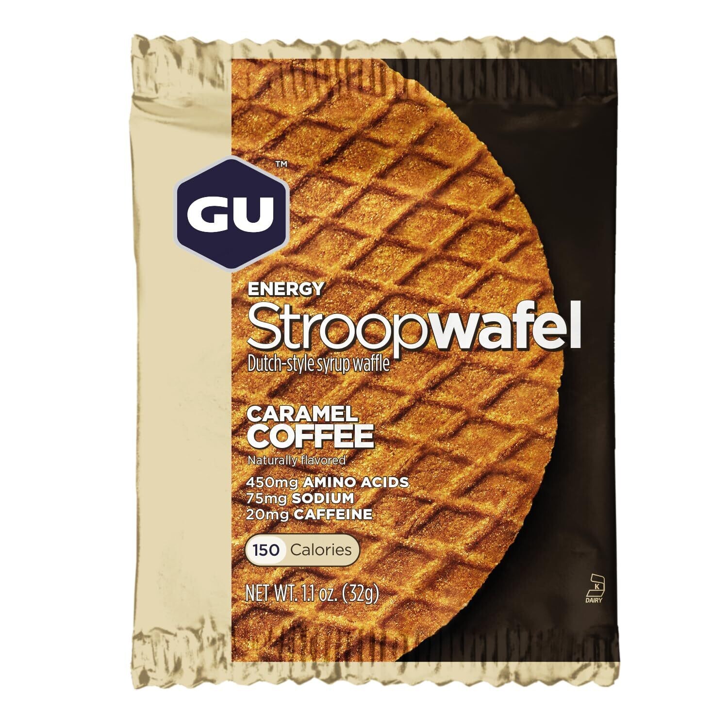 GU Stroopwafel: Caramel Coffee (Box of 16) single