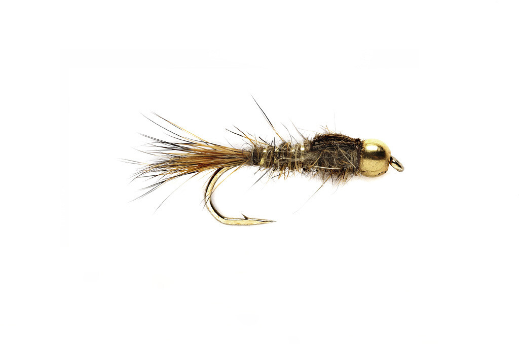 Hare&#39;s Ear Gold Bead #18 (Single)