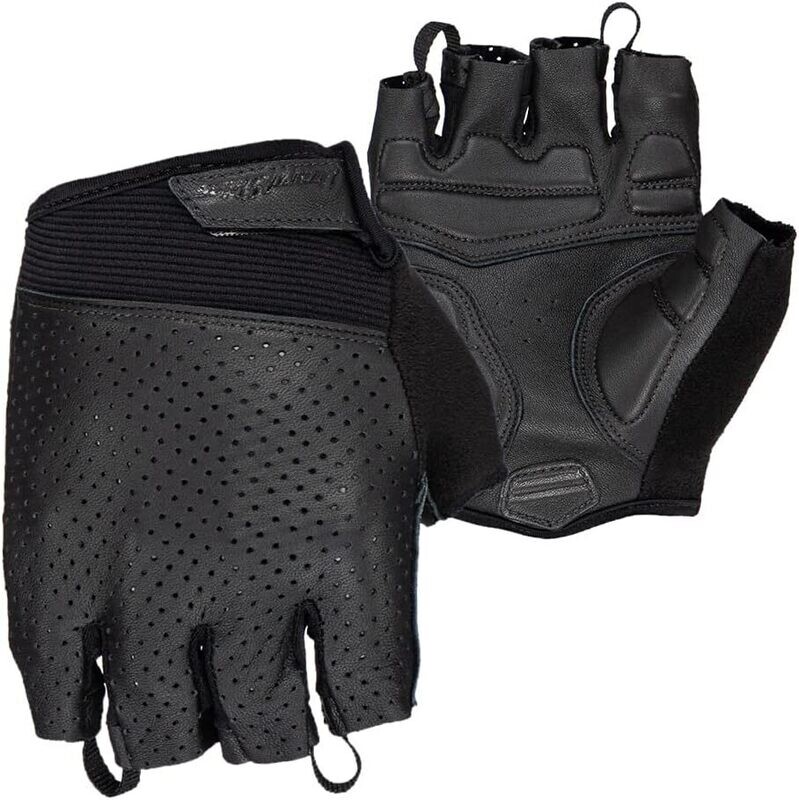 Lizard Skins Aramus GC Gloves - Black, Short Finger, Large
