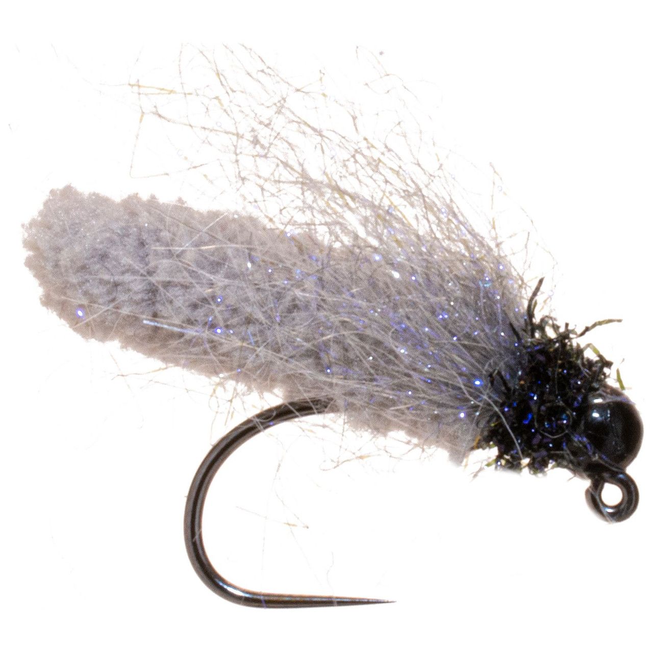 Mopsicle Jigged Tungsten Bead Gray #8 (Single)