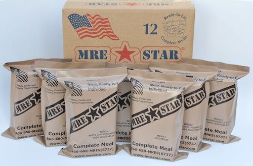 MRE Case Pack without Heaters (12) single