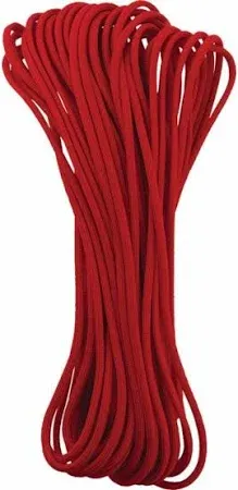 Paracord 100 ft. Red