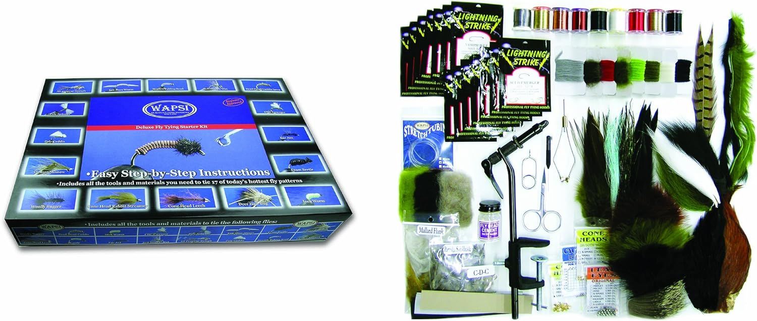 Wapsi Deluxe Fly Tying Starter Kit