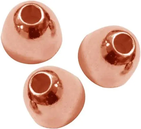Wapsi Plated Cone Heads 6 mm. Copper Large