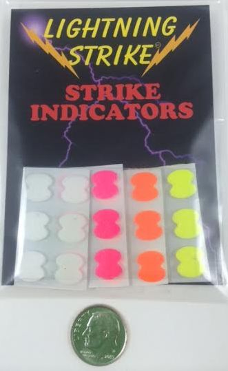 Lightning Strike Stick-On Indicators Color Assortment