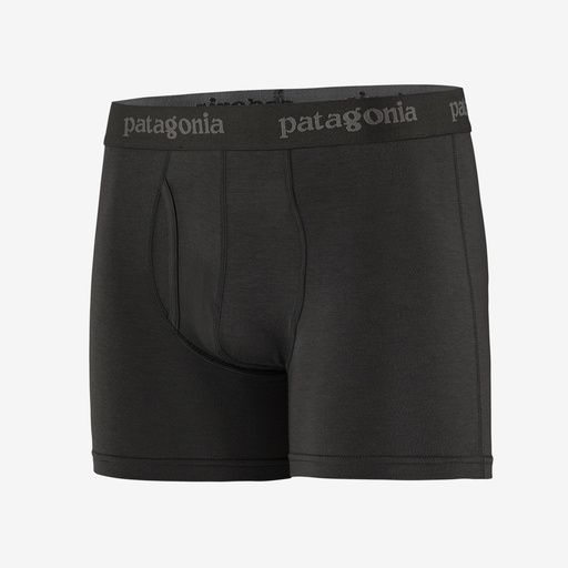 Patagonia M&#39;s Essential Boxer Briefs - 3 in. Black (BLK) XL