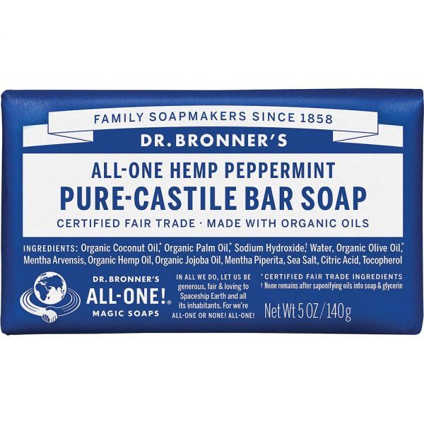 Dr. Bronner&#39;s Bar Soap, Type: Peppermint