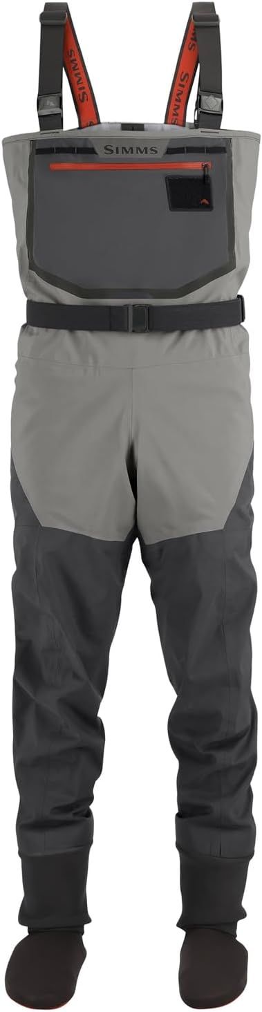 Simms M&#39;s Freestone Waders - Stockingfoot Dark Gunmetal L 12-13