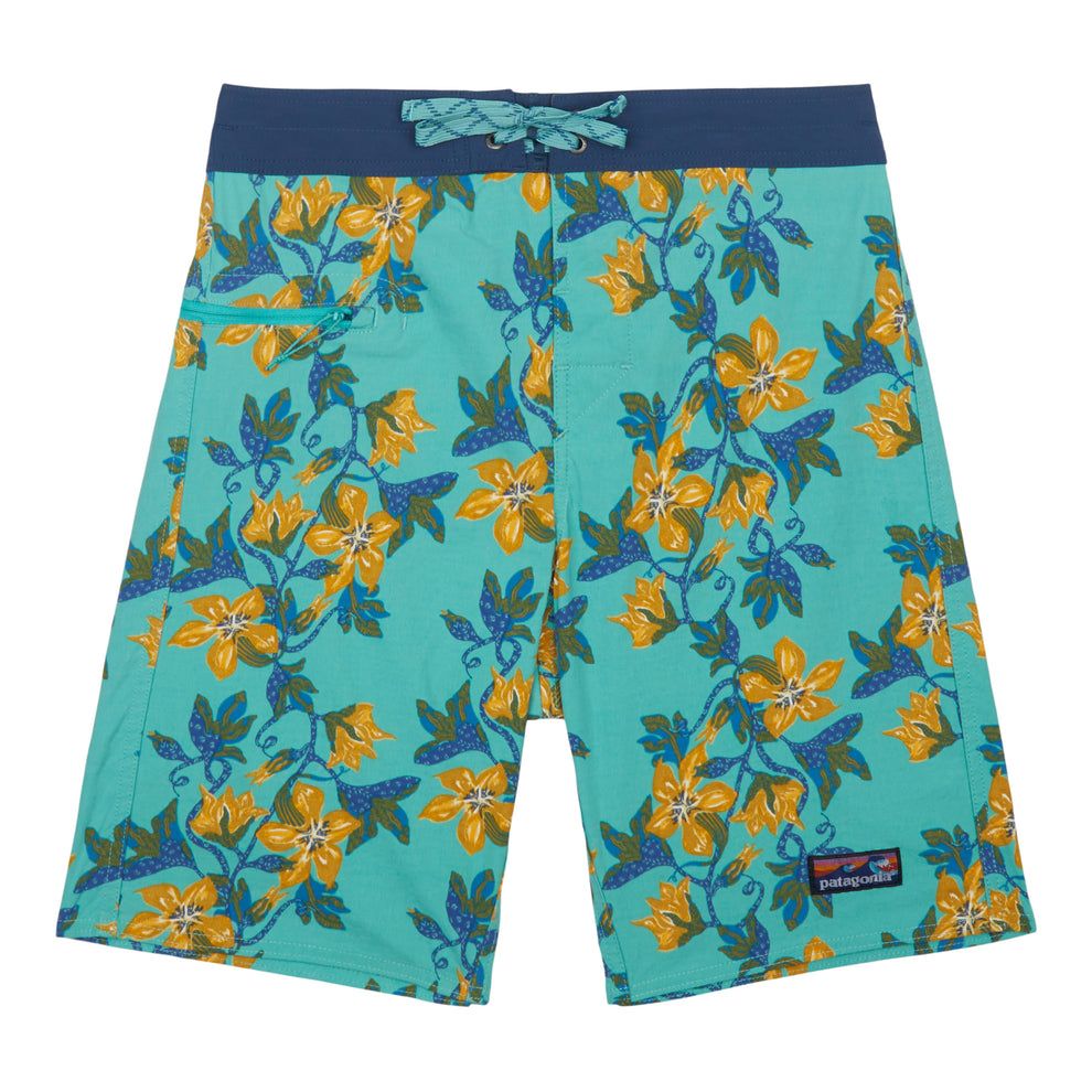 Patagonia M&#39;s Stretch Wavefarer Volley Shorts - 21 in. Tropical Bloom Seaport (TBSP) 32
