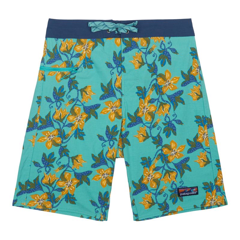 Patagonia M's Stretch Wavefarer Volley Shorts - 21 in. Tropical Bloom Seaport (TBSP) 32