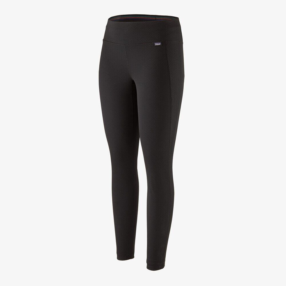 Patagonia W&#39;s Capilene Midweight Bottoms Black (BLK) S