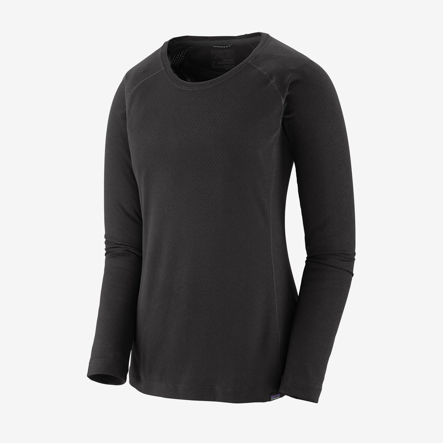 Patagonia W&#39;s Capilene Midweight Crew Black (BLK) M