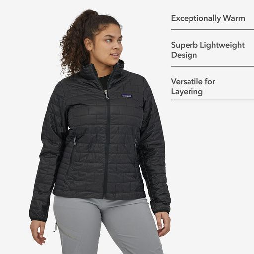 Patagonia W&#39;s Nano Puff Jacket Black (BLK) M