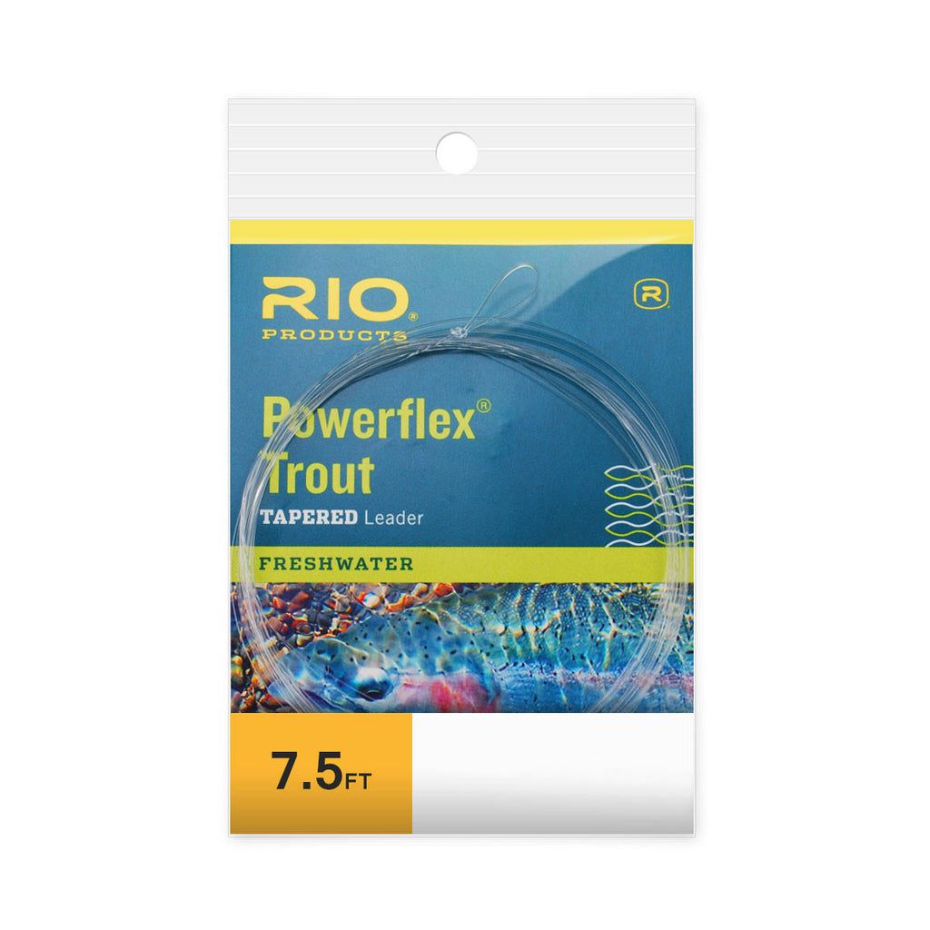 POWERFLEX KNOTLESS 7.5FT 4X LEADERS