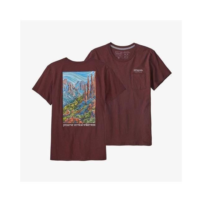 W&#39;s Oak Flat Organic Pocket T-Shirt DAK S