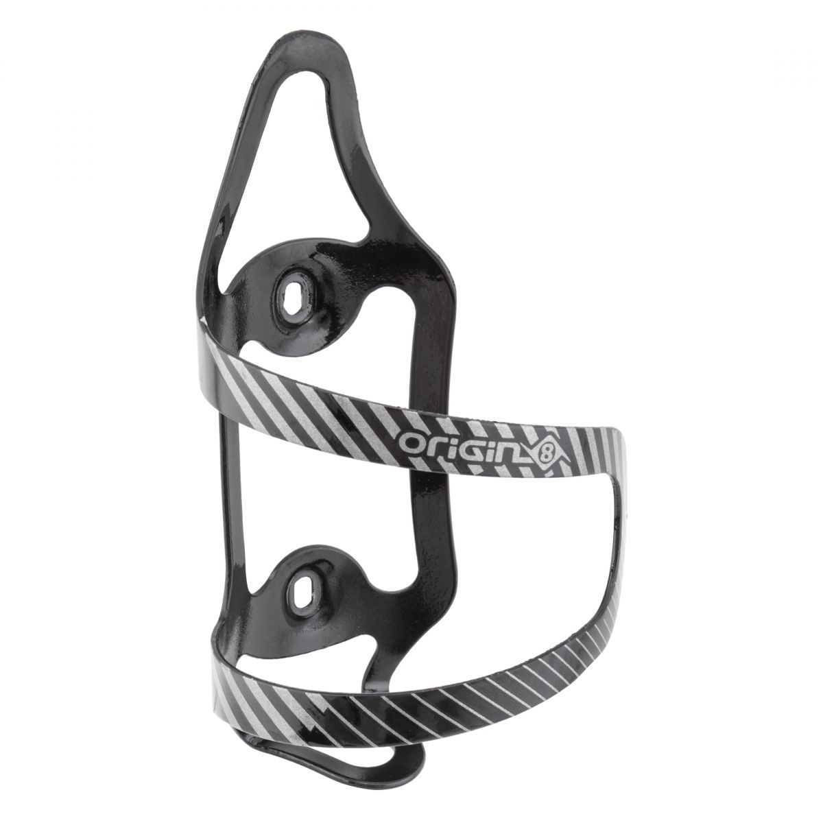 BOTTLE CAGE OR8 ALLOY KLUTCH LH BK/GY (L)