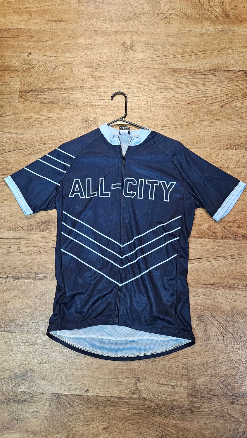 All City Chevron JerseyNvy Lg