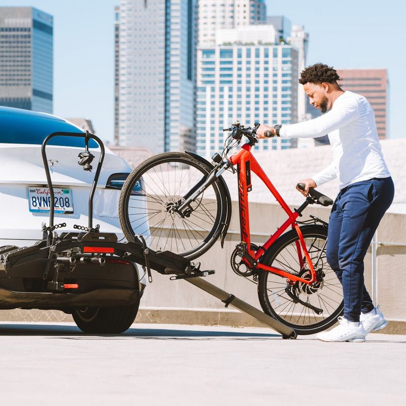 Destination E Bike Hitch Rack, 2", Ramp included
