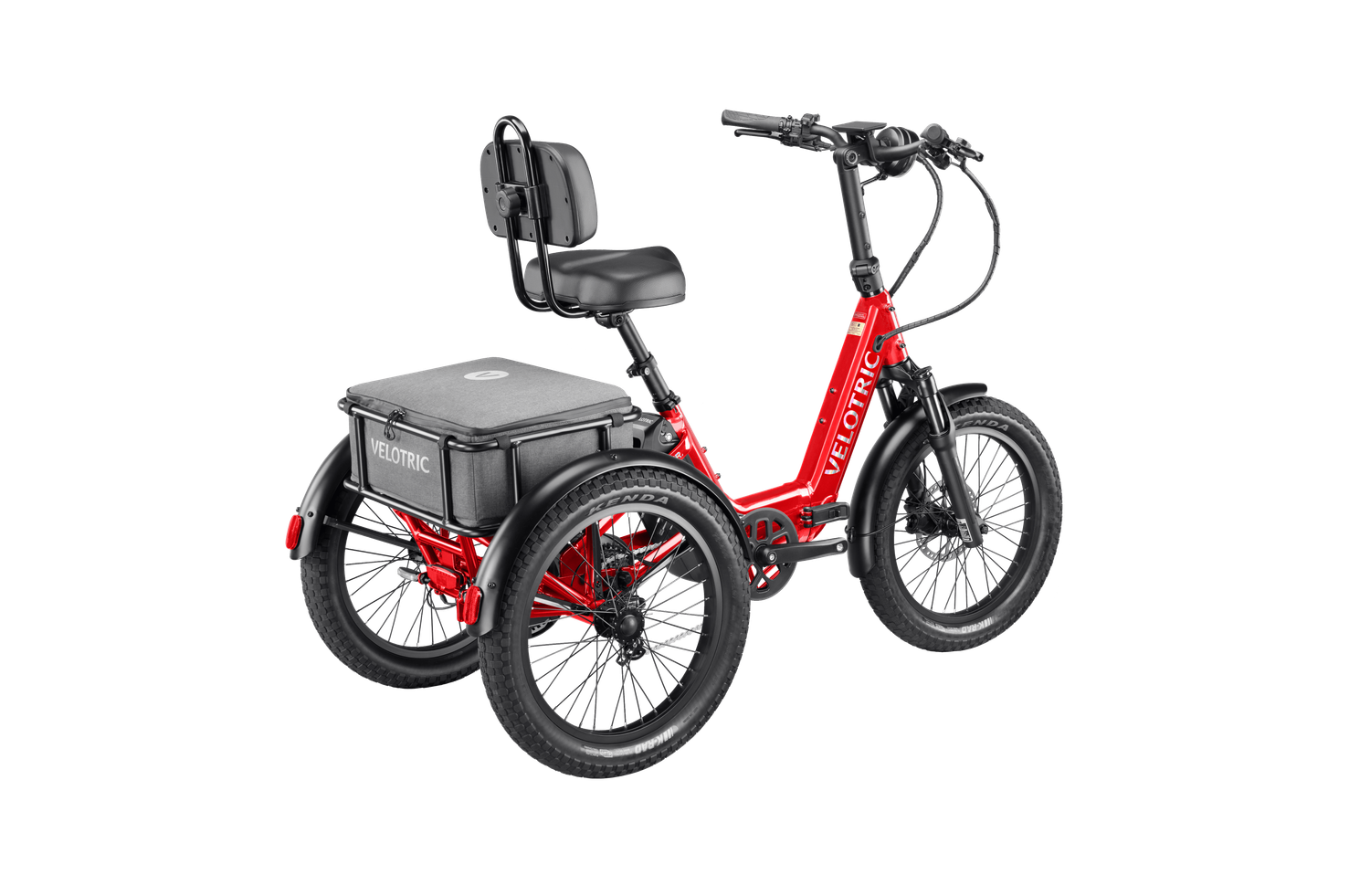 E-trike, Velotric Triker, Crimson Cherry