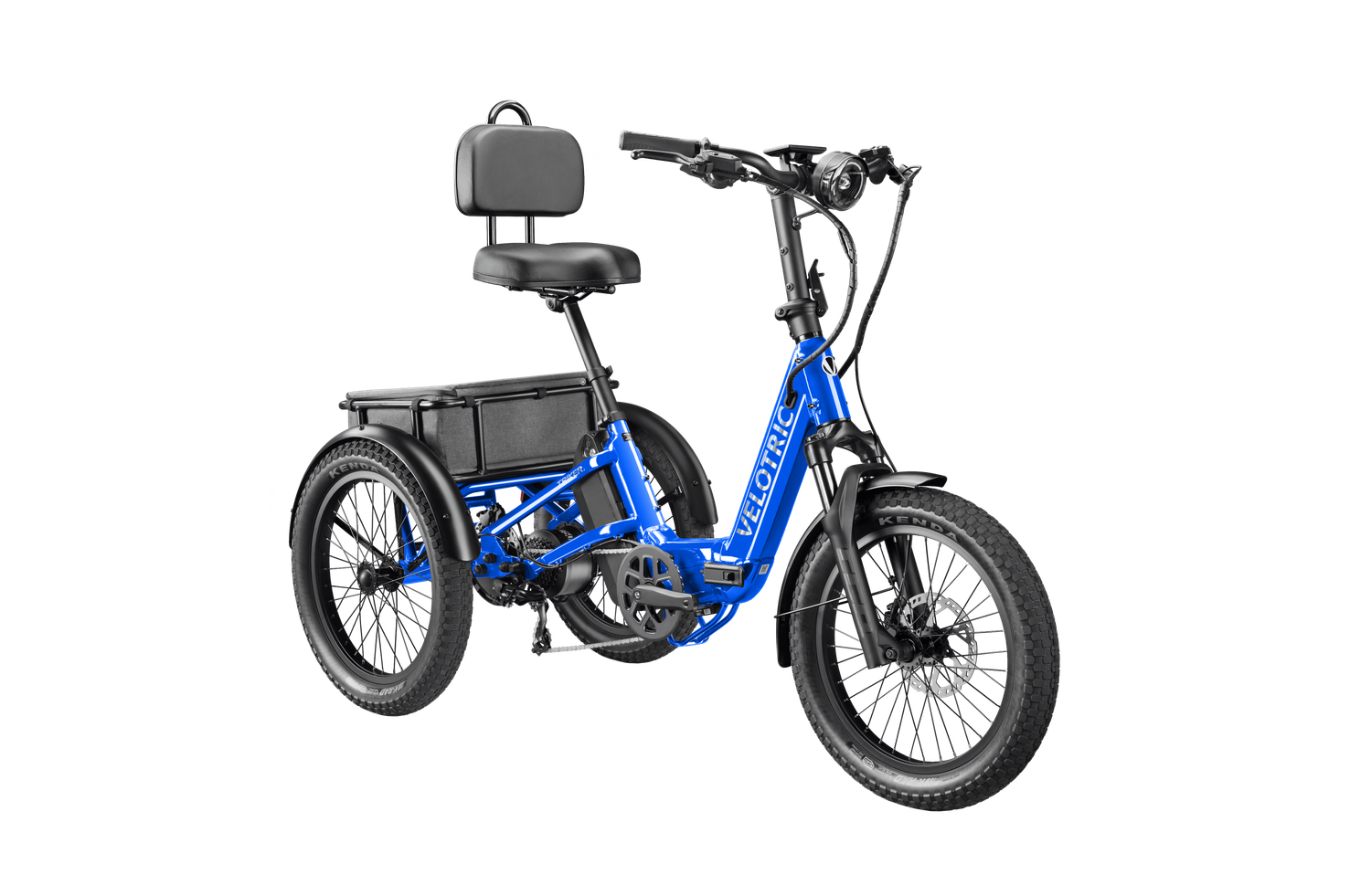 E-trike, Velotric Triker, Electric Blue
