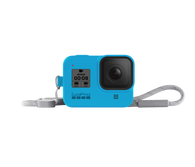 GoPro Sleeve + Lanyard (HERO8 Black) Bluebird