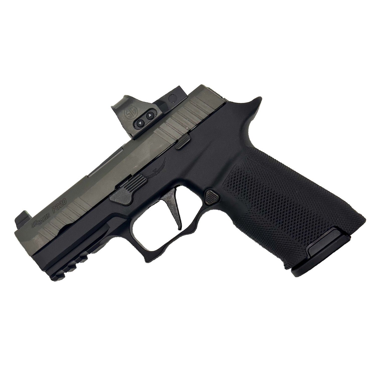 A.C.E. 320 "Blue Line" SOCOM Carry, Coating Type: Matte Black [Ano Type 3 Class 2], FCU TYPE: Non-Safety FCU