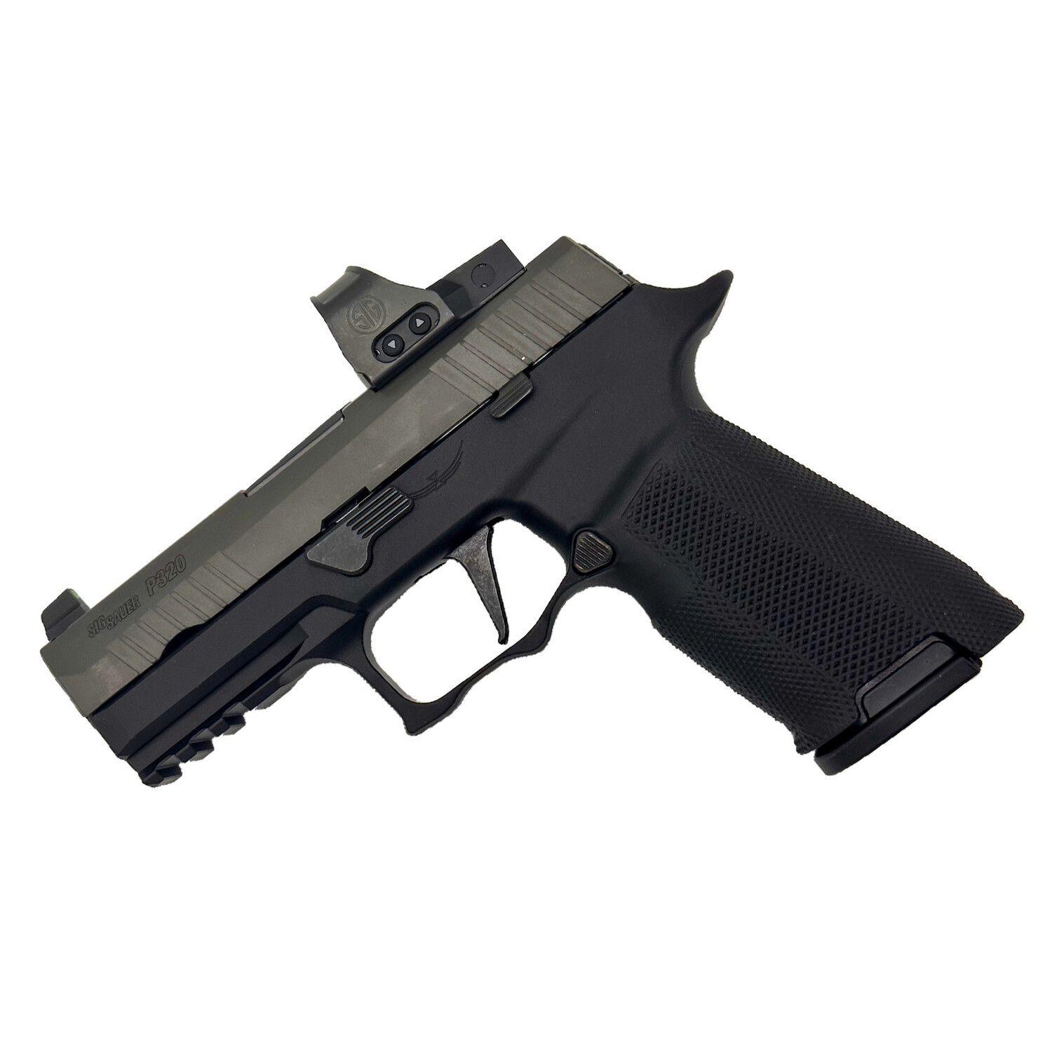 A.C.E. 320 "Blue Line" SOCOM Carry, Coating Type: Matte Black [Ano Type 3 Class 2], FCU TYPE: Non-Safety FCU