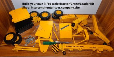 HYDRA MECHANICAL TOY CRANE 1/16 SCALE (To Purchase send an email to agneljoseph92@gmail.com)