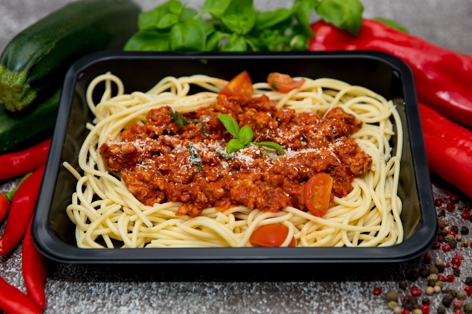 High-Protein Chicken Spaghetti