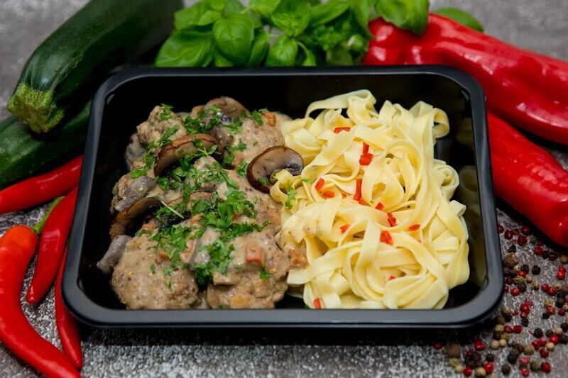 French Mustard Chicken Meatballs