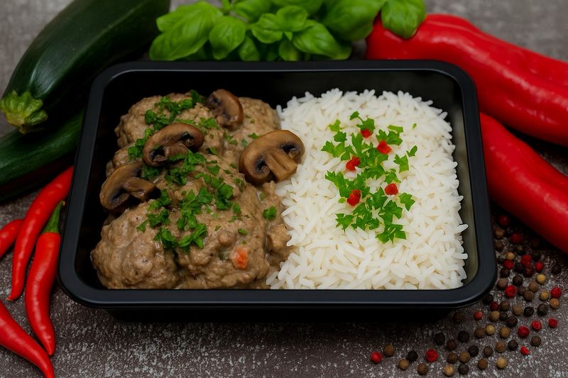 Creamy Chicken Protein Bowl