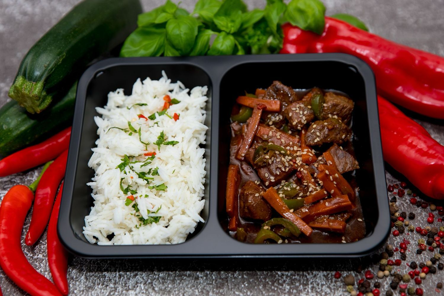 Chilli Kick Beef & Rice Chilli Kick Beef & Rice
