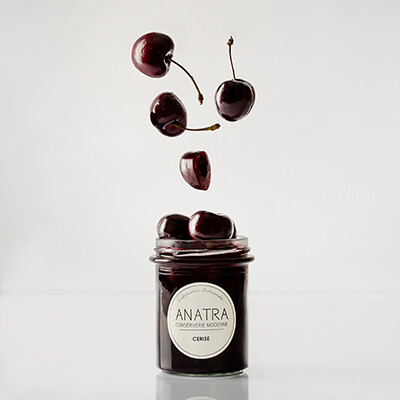 ANATRA - Confiture Cerise, pot verre 220 g