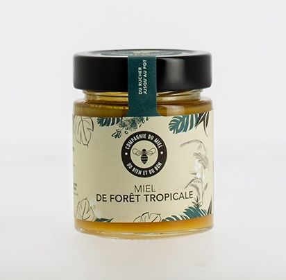 Miel de Forêt Tropicale - pot verre 170 g - MADAGASCAR