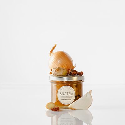 Chutney Oignon Sisco, pot 130 ml -ANATRA
