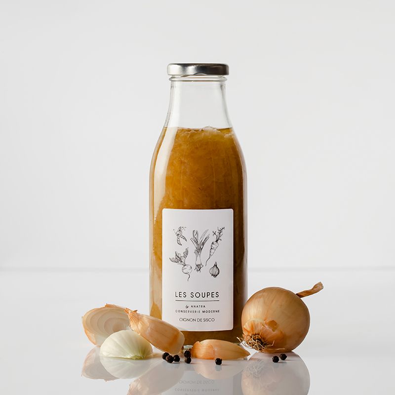 Soupe Oignon de Sisco, bouteille 500 ml - ANATRA