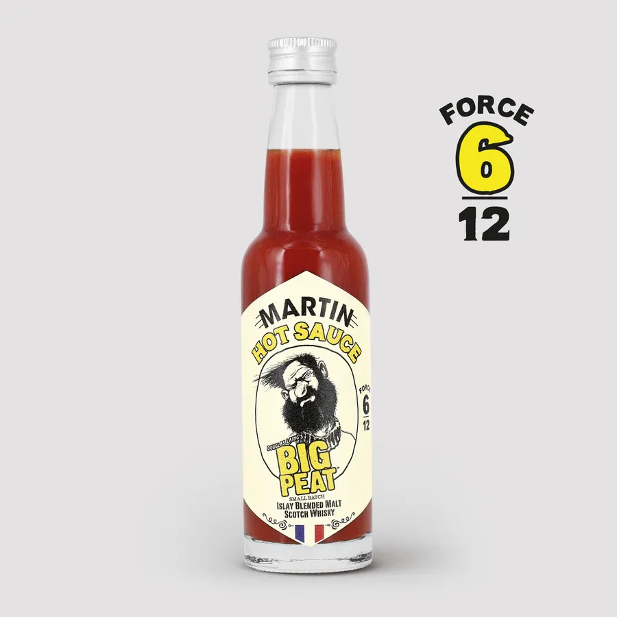 Sauce Big Peat 6/12, 100 ml - FRANCE