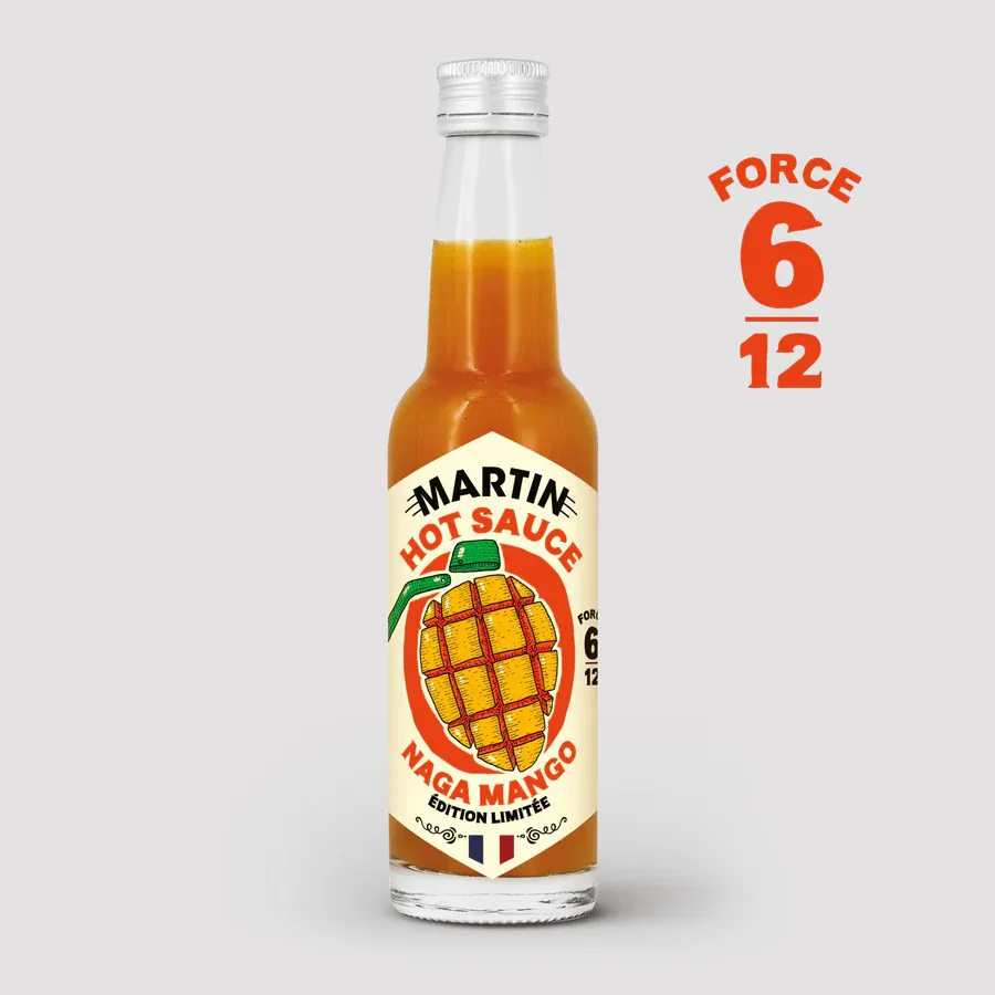 Sauce Mangue 6/12, 100 ml - FRANCE